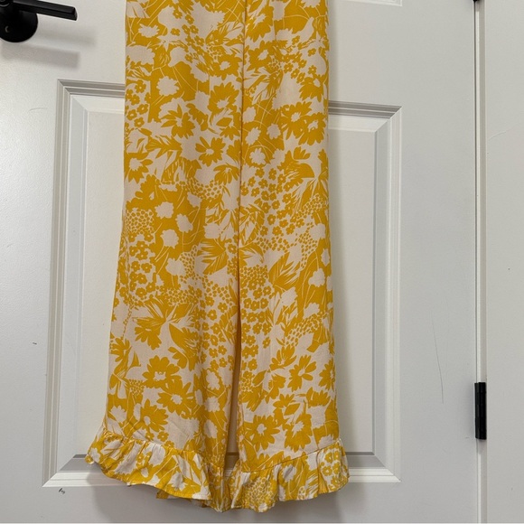 Faithful the Brand Kasbah Jumpsuit Yellow Hestia Floral size Medium - Picture 7 of 10